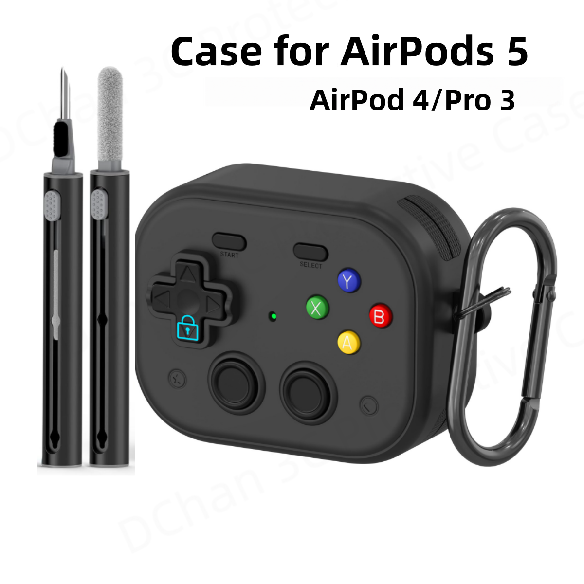 Headphone Case Hard - for 2026 AirPods 5 Game Case