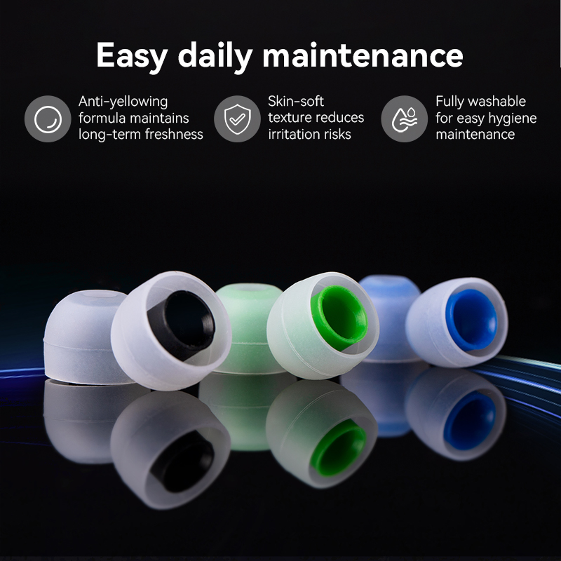 KBEAR 135 Silicone Eartips 3.9 - Silicone Ear Tip Replacement 评论和价格