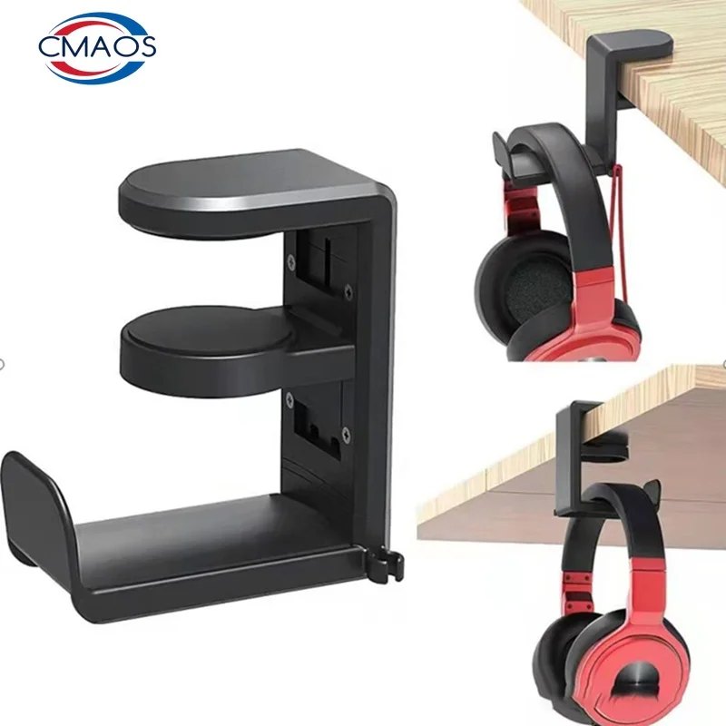 No Punch Table Clip Hook Headp - Headphone Stand Desk 评论和价格
