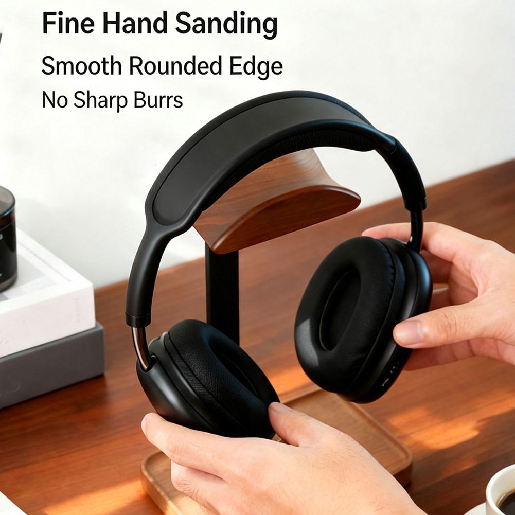 Walnut Headphone Stand Stores  - Headphone Stand Desk 评论和价格