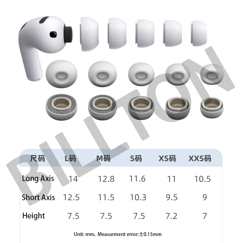 Eco-Friendly Silicone Ear Tips - Silicone Ear Tip Replacement 评论和价格