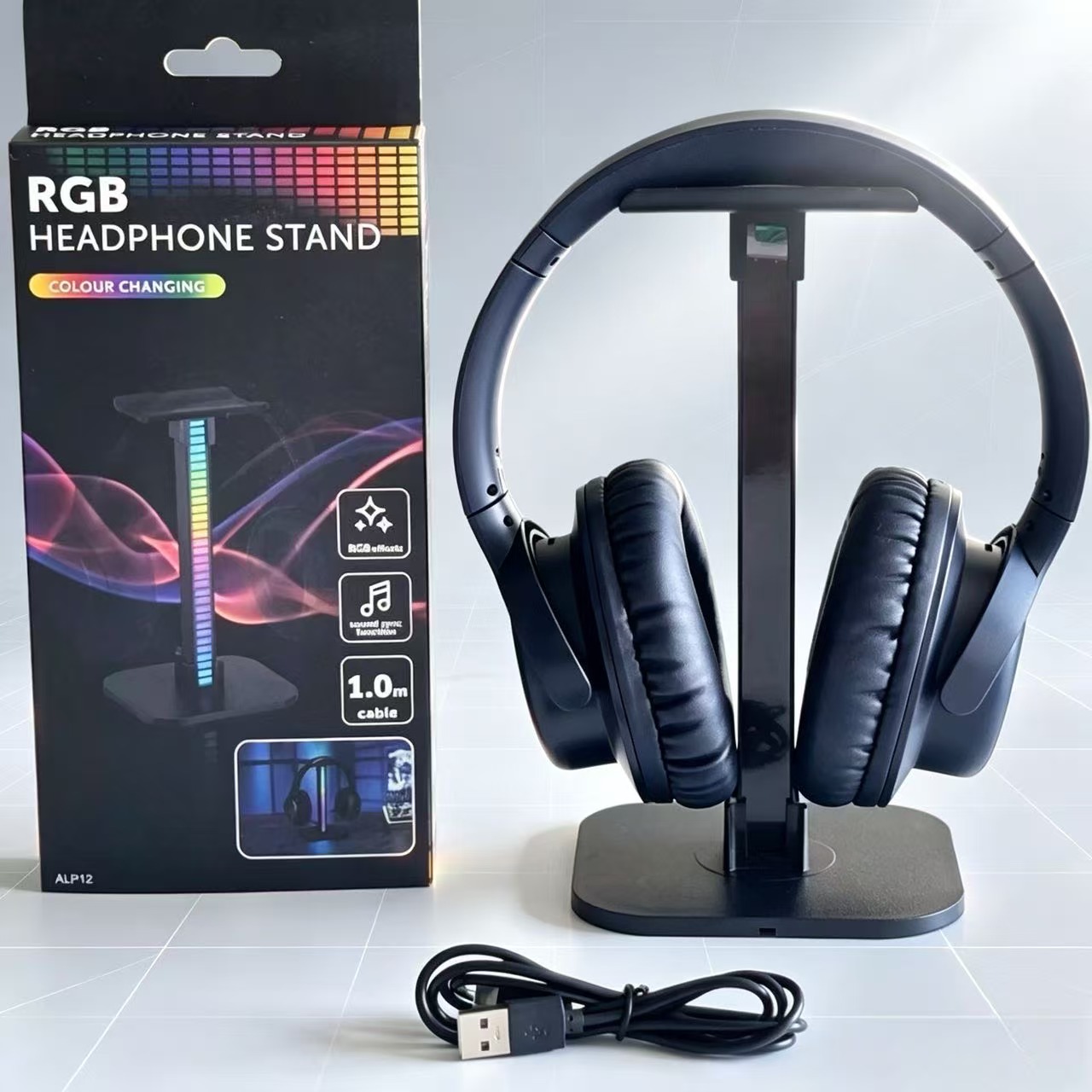 USB Gaming Headphone Stand RGB - Headphone Stand Desk 评论和价格