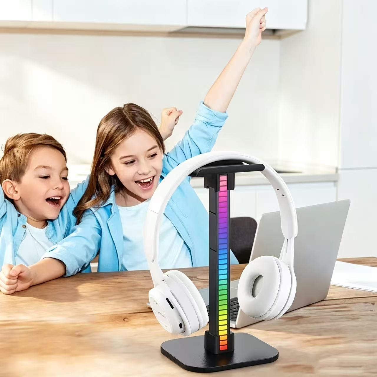 USB Gaming Headphone Stand RGB - Headphone Stand Desk 评论和价格