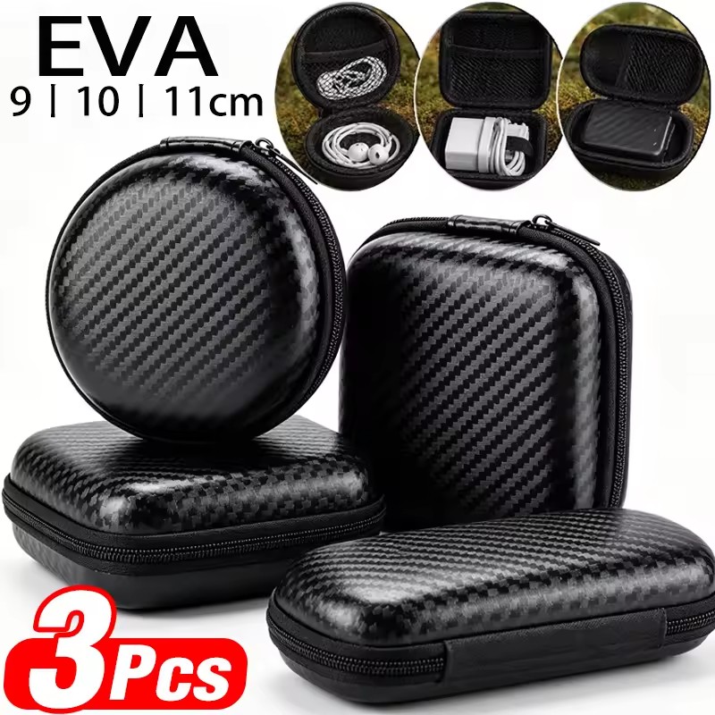 EVA Hard Shell Waterproof Cabl - Headphone Case Hard 评论和价格